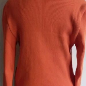 Leather in the front sweater in the back